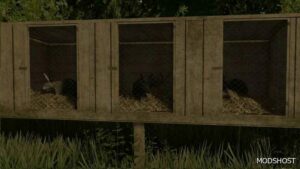 FS22 Placeable Mod: Polish Rabbit Cages (Image #2)