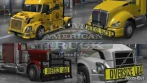 ATS Mod: Accessory Parts for SCS Trucks V7.10 1.49 (Image #3)