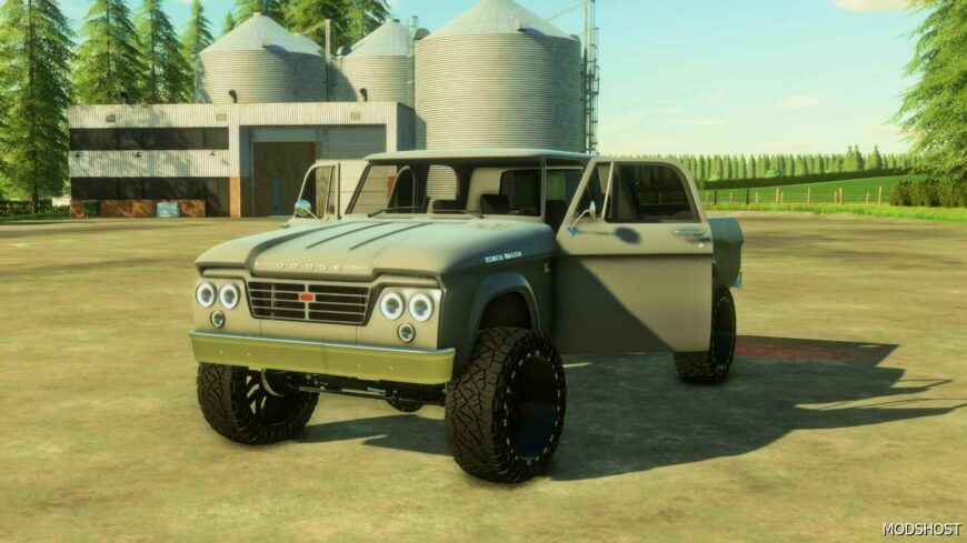 FS22 Dodge Car Mod: 1967 Dodge Power Wagon V1.1 (Featured)