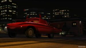 GTA 5 Vehicle Mod: Lightning Mcqueen FLO (Featured)