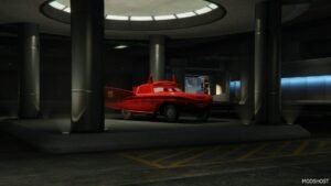 GTA 5 Vehicle Mod: Lightning Mcqueen FLO (Image #5)