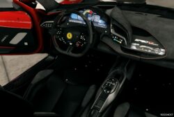 GTA 5 Ferrari Vehicle Mod: Sf90Xx Stradale 2024 Add-On / Tuning / Lods / Template /Fivem / Replace (Image #5)