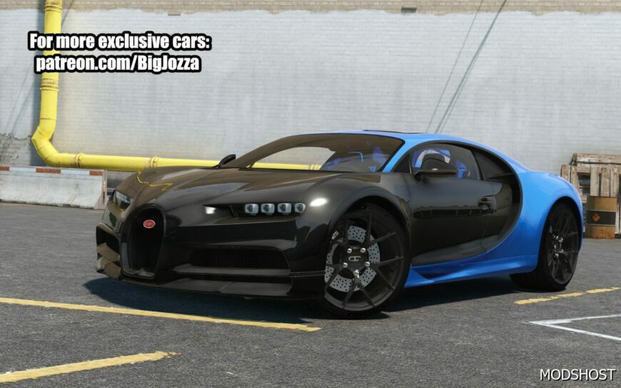 GTA 5 Bugatti Vehicle Mod: Chiron 2018 Add-On/Fivem (Featured)