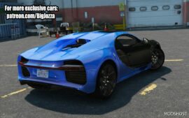 GTA 5 Bugatti Vehicle Mod: Chiron 2018 Add-On/Fivem (Image #2)