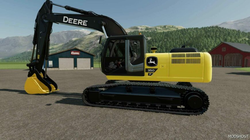 FS22 John Deere Forklift Mod: 350 P-Tier (Featured)