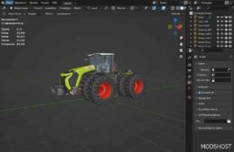 FS22 Claas Tractor Mod: Xerion 12.590/12.650 V1.0.1 (Image #10)