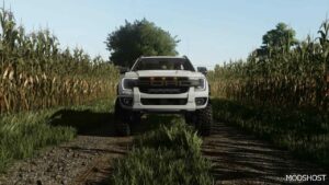 FS22 Ford Car Mod: Ranger 2024 V1.0.0.2 (Featured)