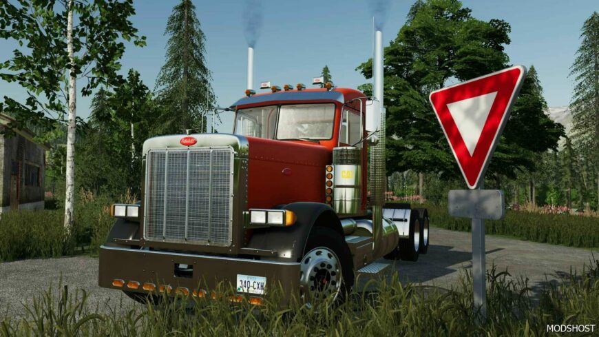 FS22 Peterbilt Truck Mod: 2005 Peterbilt 379 (Featured)