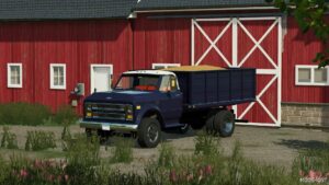 FS22 Chevrolet Truck Mod: 1968 Chevrolet C50 Tipper (Featured)