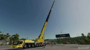 FS22 Liebherr Forklift Mod: LTM1450 Mobile Crane V1.0.0.1 (Image #2)