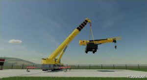 FS22 Liebherr Forklift Mod: LTM1450 Mobile Crane V1.0.0.1 (Image #4)