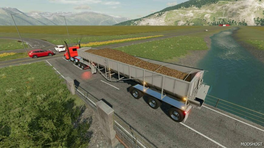 FS22 Mod: Trinity 53 Belt Trailer (Featured)