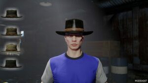 GTA 5 Player Mod: Red Dead Hats MP Male (Image #2)