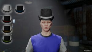 GTA 5 Player Mod: Red Dead Hats MP Male (Image #4)