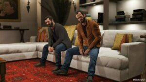 GTA 5 Player Mod: Custom Loafers for Trevor, Michael & Franklin V1.0 Final (Image #4)