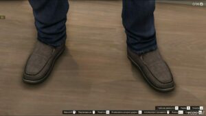 GTA 5 Player Mod: Custom Loafers for Trevor, Michael & Franklin V1.0 Final (Image #5)