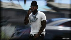 GTA 5 Player Mod: Beanies Celine for Franklin (Image #2)