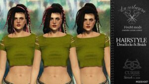 GTA 5 Player Mod: Dreadlocks and Braids Hairstyle Fem+Male (Image #2)