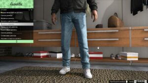 GTA 5 Player Mod: Lester’s 80-90’S Jeans for Franklin C1.1 (Image #2)