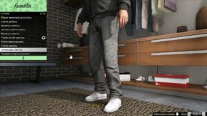 GTA 5 Player Mod: Lester’s 80-90’S Jeans for Franklin C1.1 (Image #5)