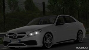 ETS2 Mercedes-Benz Car Mod: W212 2016 E63 AMG S V4.8 1.50 (Image #3)