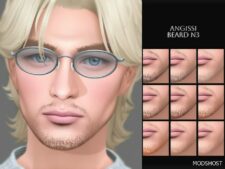 Sims 4 Male Hair Mod: Beard N3 (Featured)