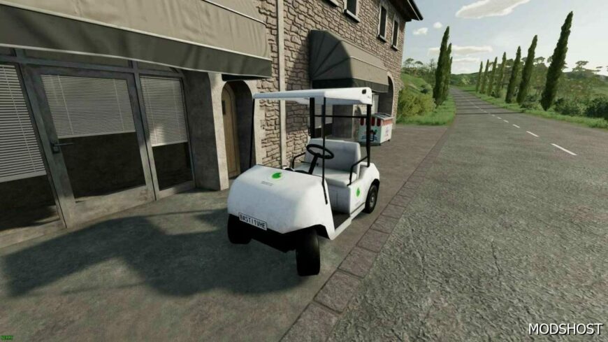 FS22 Vehicle Mod: Golf Cart Merignies Club (Featured)