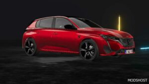 BeamNG Car Mod: Peugeot 308 NEW 0.2 0.32 (Featured)