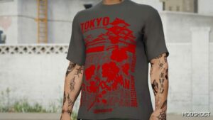 GTA 5 Player Mod: T-Shirt Pack (MP Male) (Image #3)