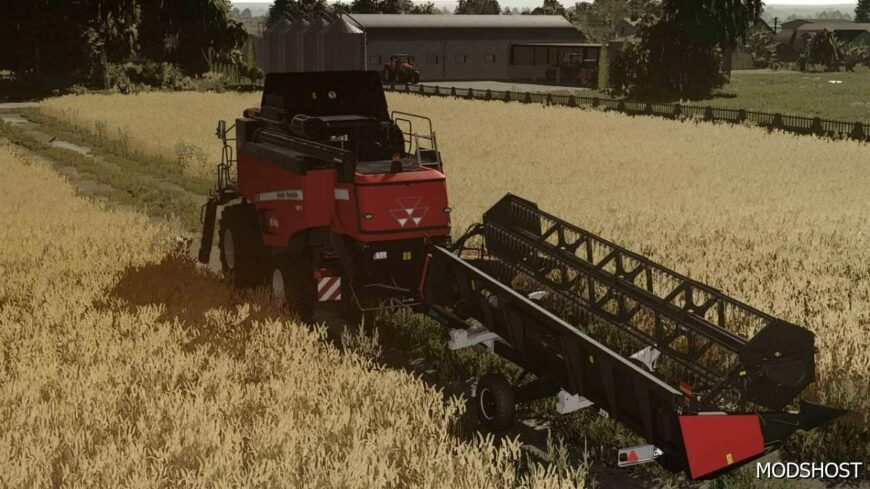 FS22 Massey Ferguson Combine Mod: Activa 7347 S (Featured)