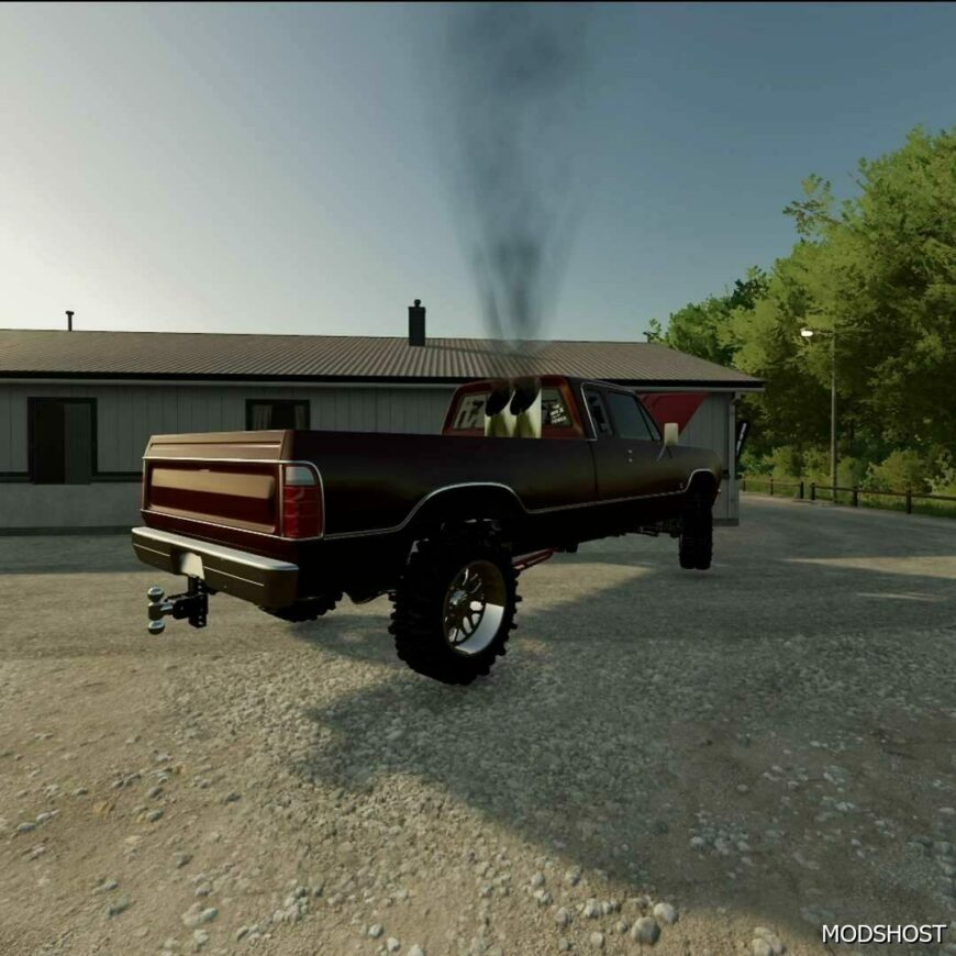 FS22 Dodge Car Mod: 1976 Dodge Powerwagon Beta (Featured)