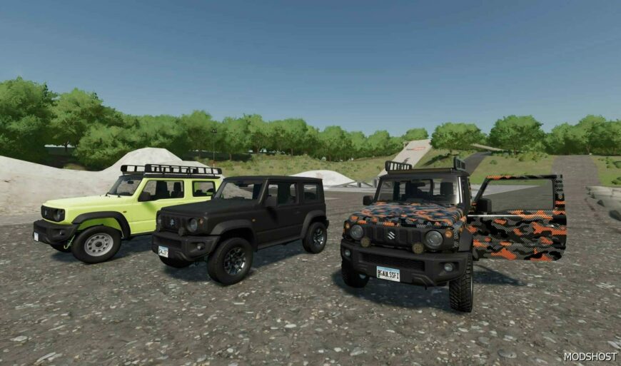 FS22 Car Mod: Suzuki Jimny 2019 V1.0.0.1 (Featured)