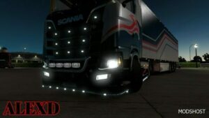 ETS2 Scania Part Mod: Alexd FOG Light for Scania S & R 2016 (Featured)