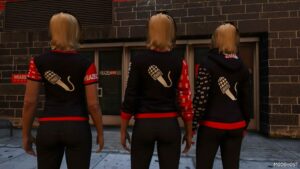 GTA 5 Player Mod: Weazel News Clothing Pack MP Male and Female (Image #4)