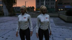 GTA 5 Player Mod: Weazel News Clothing Pack MP Male and Female (Image #5)