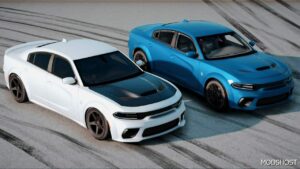 GTA 5 Dodge Vehicle Mod: 2020 Dodge Charger SRT Hellcat Add-On | Tuning | Extras | Vehfuncs V 3.5 (Image #4)