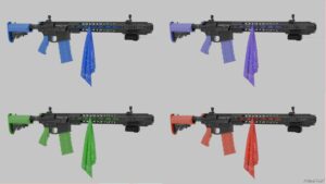 GTA 5 Weapon Mod: AR-15 Gang Variants (Featured)