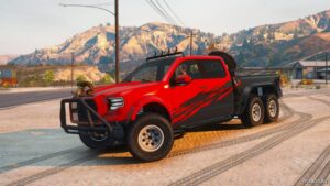 GTA 5 Vehicle Mod: Caracara 6×6 Custom Add-On|Fivem V2.0 (Featured)