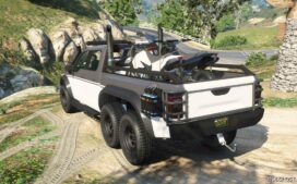 GTA 5 Vehicle Mod: Caracara 6×6 Custom Add-On|Fivem V2.0 (Image #4)