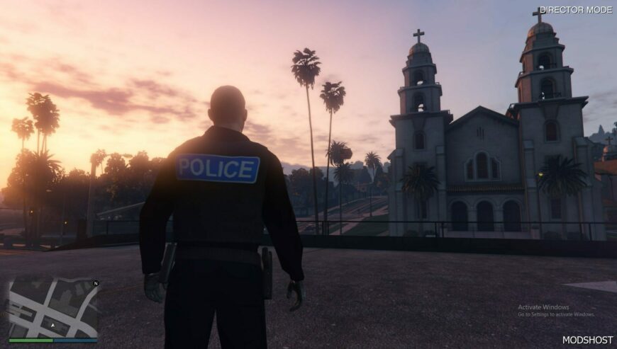 GTA 5 Player Mod: British Police Officer Texture V1.5 (Featured)