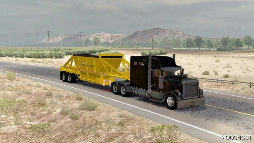 ATS Trailer Mod: Trail King Tkbd22-362 1.49 (Featured)