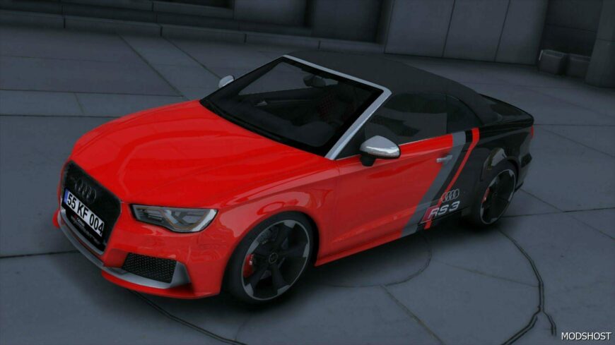 GTA 5 Audi Vehicle Mod: A3 Cabrio (Featured)