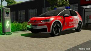 FS22 Volkswagen Car Mod: ID.3 BOS (Featured)