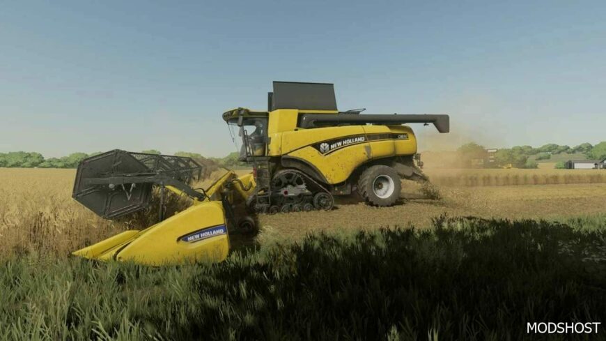 FS22 NEW Holland Combine Mod: CX Soucy Tracks V1.1 (Featured)