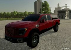 FS22 Nissan Car Mod: 2016 Nissan Titan Platnium (Featured)