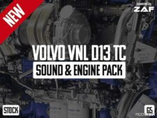 ATS Volvo Mod: VNL D13TC Sound & Engine Pack 1.50 (Featured)