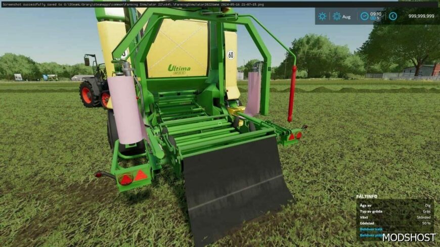 FS22 Krone Baler Mod: Ultima CF 155 XC V1.4 (Featured)