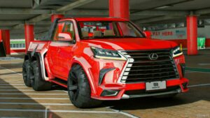 GTA 5 Lexus Vehicle Mod: 2022 Lexus LX600 6×6 Edition (Featured)