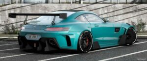 GTA 5 Mercedes-Benz Vehicle Mod: Mercedes AMG GTR Widebody (Image #2)