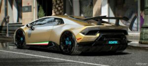 GTA 5 Lamborghini Vehicle Mod: Huracan Novitec 2022 (Image #2)